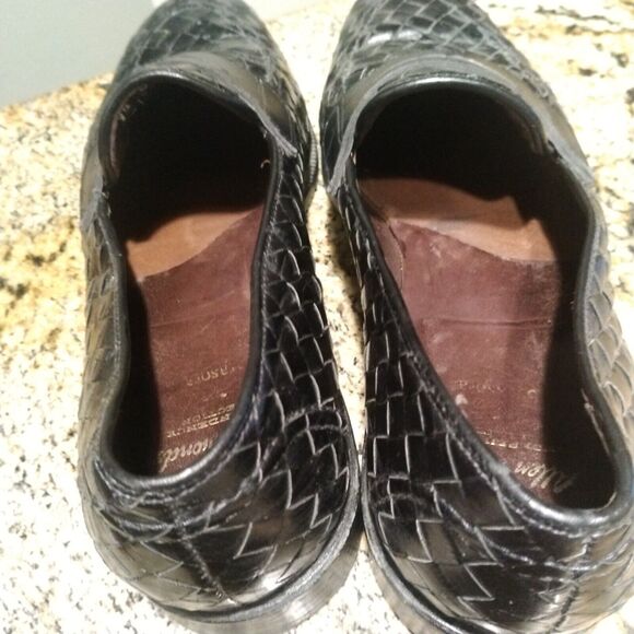 Allen Edmonds Sarasota 1072 Black Leather Weave Penny Loafers Slip On Men's 9.5B - Picture 14 of 15
